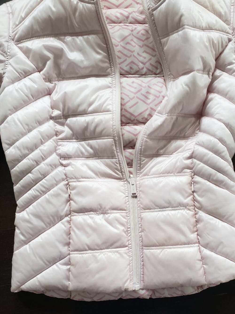 Pink Puffer Lightweight Jacket - Picture 2 of 5